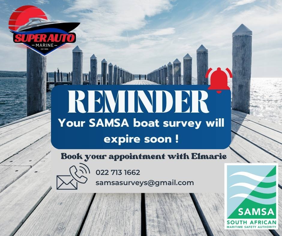 Inspections and certificates - Super Auto Marine Vredenburg