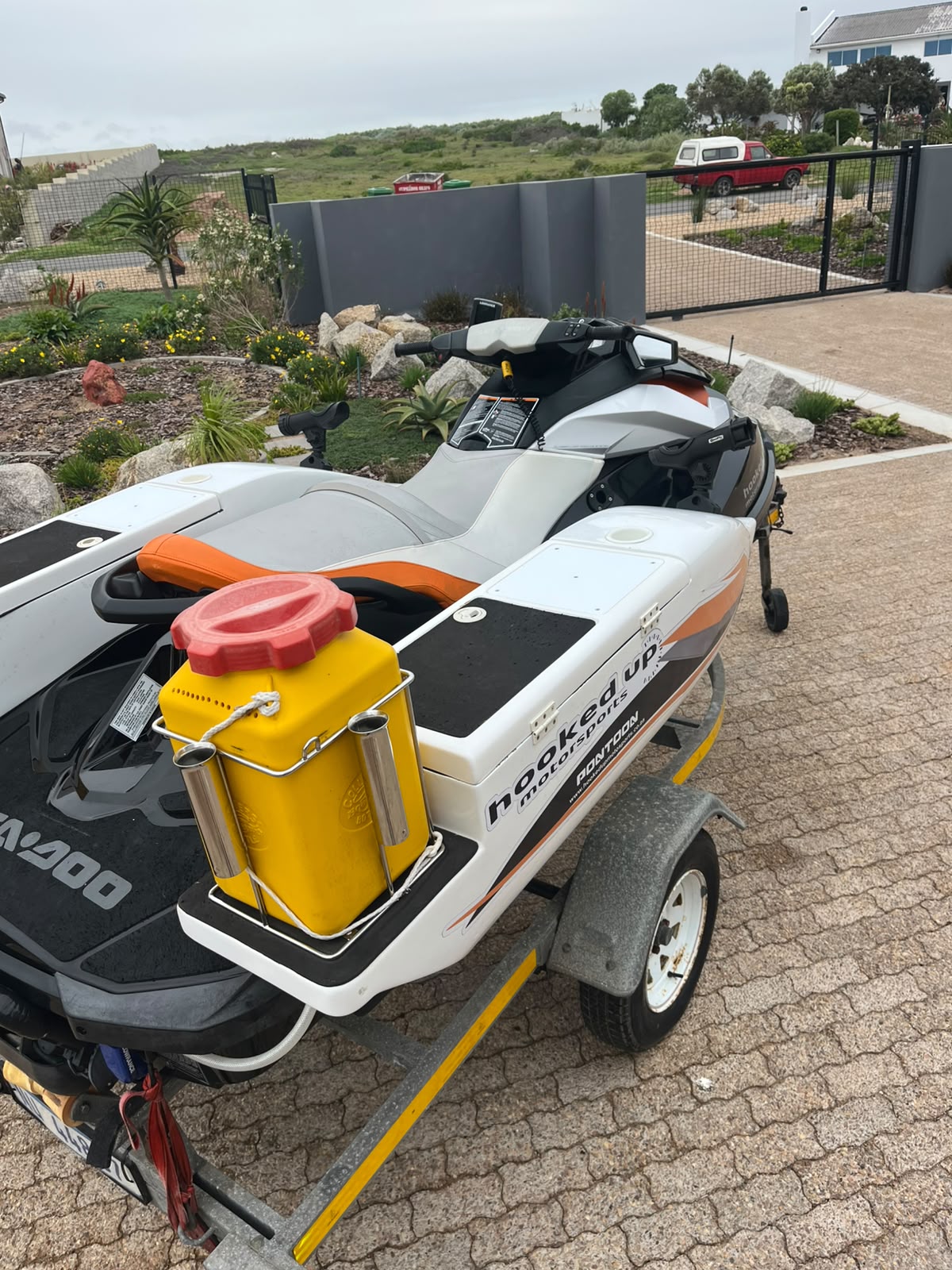 155 GTi SEADOO JETSKI ON TRAILER - Image 5