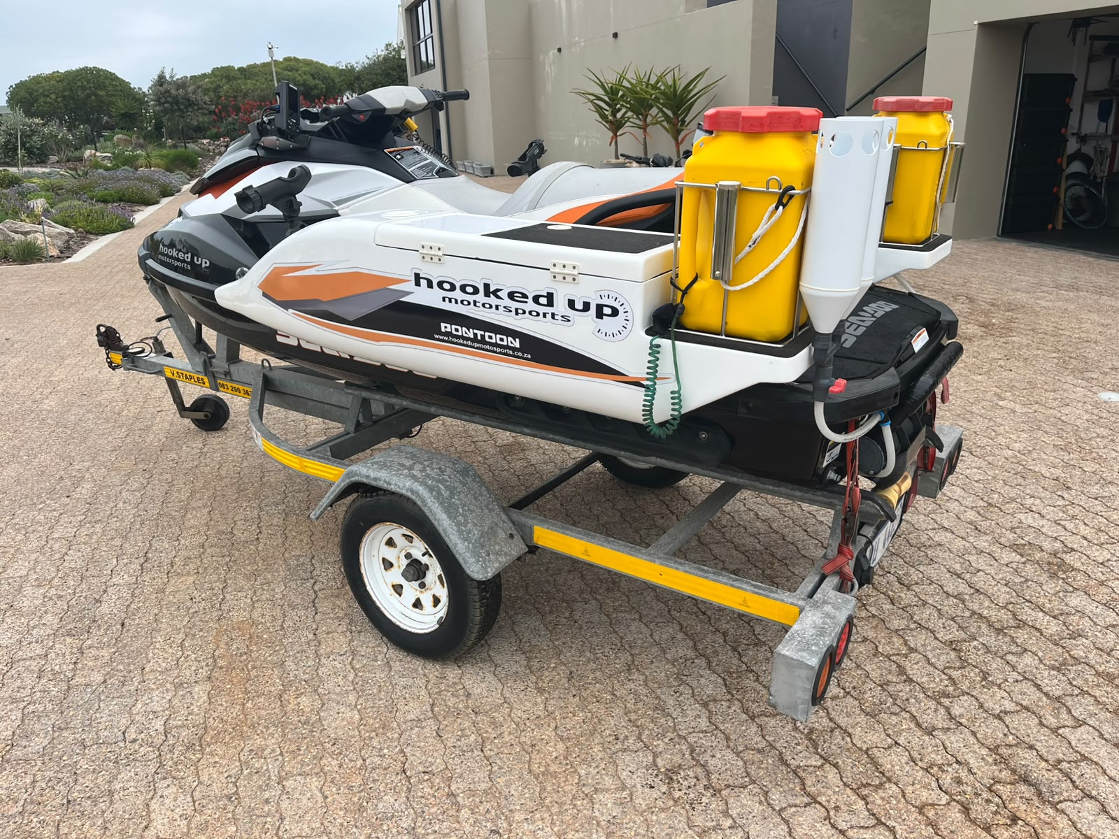 155 GTi SEADOO JETSKI ON TRAILER - Image 7